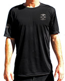 Athletic Performance (Black on Black Design) T-Shirt. This shirt IS approved for PT