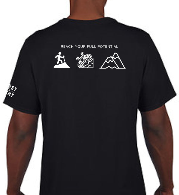 Adventure Unisex Performance PT (Feels Like Cotton) Short Sleeve Shirt. This shirt is NOT approved for PT.