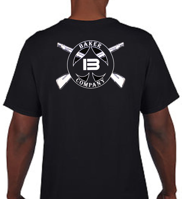 Baker Lethal Gear Performance Unisex t-shirt. (Feels like a Reg T-Shirt). This shirt IS approved for PT