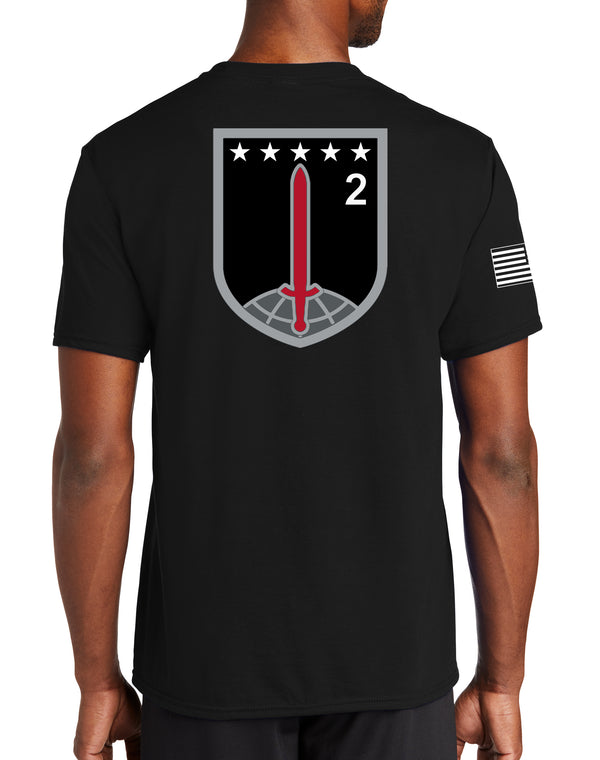 2d MDTF Unisex Performance Short Sleeve PT Shirt (Feels like Cotton). This shirt IS approved for PT.
