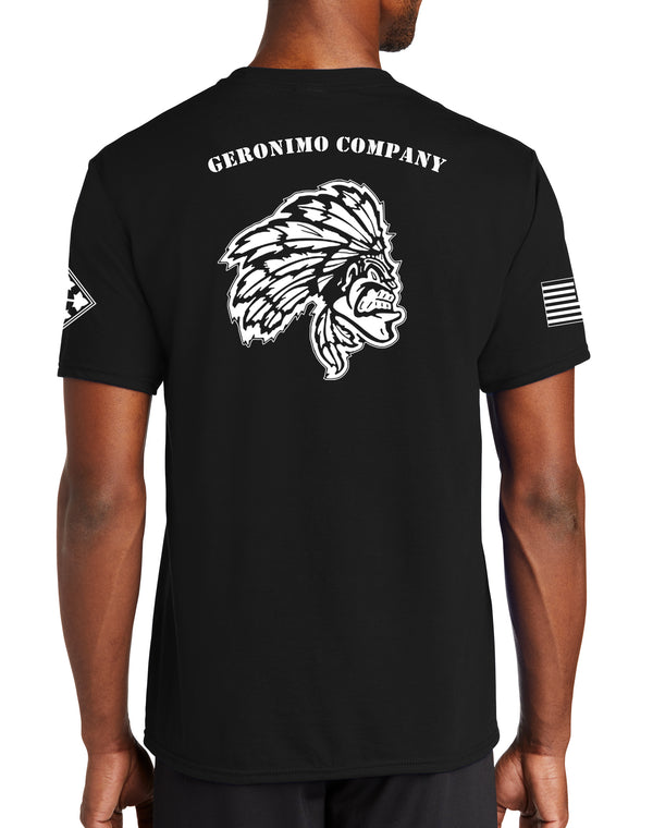 G Co Unisex Performance Short Sleeve PT Shirt (Feels like Cotton). This shirt IS approved for PT.
