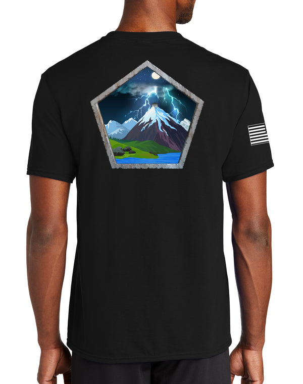 HHC Unisex Performance Short Sleeve PT Shirt (Feels like Cotton). This shirt IS approved for PT.