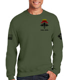 2SBCT Crewneck OD Green Unisex Sweatshirt. This sweatshirt IS Approved for PT