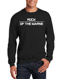 Rock of The Marne - (White Design on Back) Crewneck Unisex Sweatshirt. Comes in Multiple Colors