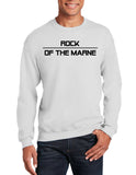 Rock of The Marne - (Black Design on Back) Crewneck Unisex Sweatshirt. Comes in Multiple Colors