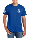 White Front Crest Unisex Short Sleeve Shirt. Comes in Multiple Colors. Not Approved for PT