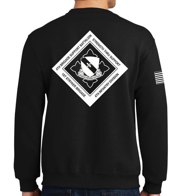 White Unisex Sweatshirt.