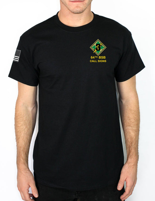 Black 50-50 Cotton Poly Blend PT Unisex Shirt