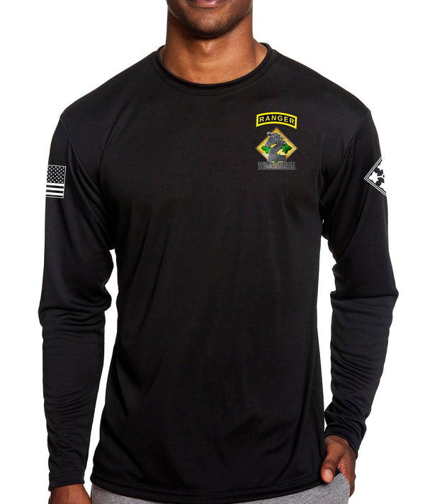 Brigade Black LS Performance Unisex Shirt