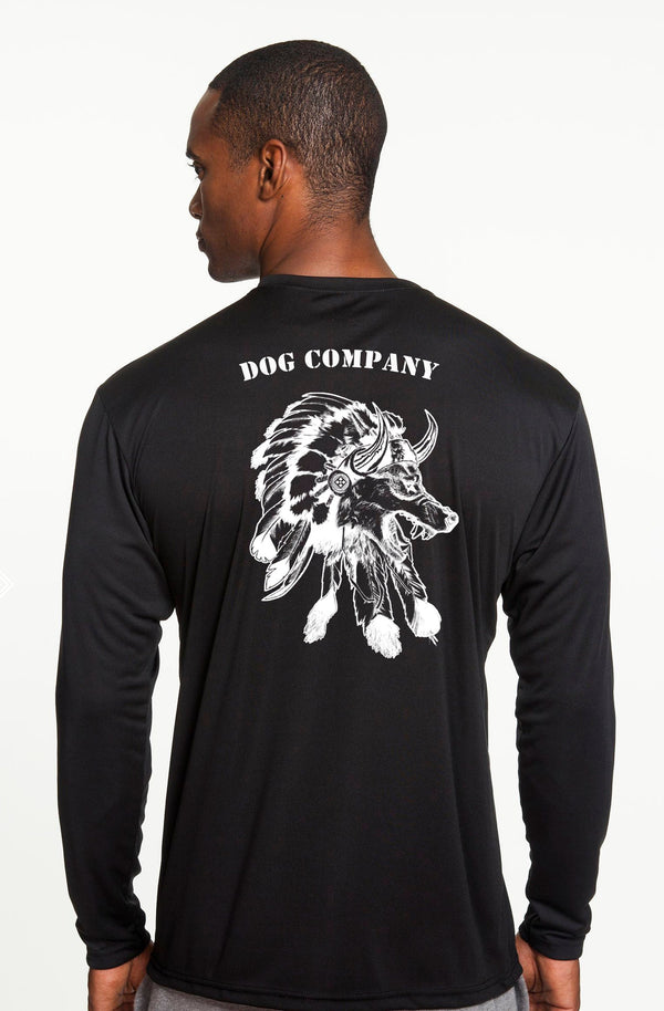 Dog Company Black Performance PT Unisex Shirt. This shirt is approved for PT. *FREE Liaison pick up to base only*