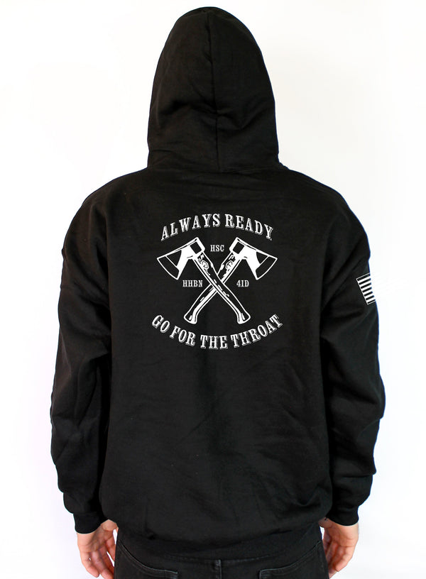 HSC Unisex Black Hoodie Sweatshirt. This shirt is NOT approved for PT *Free Liaison Pick up only***No Free Shipping**