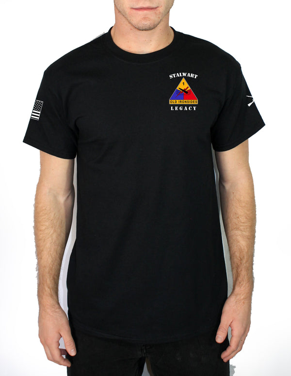 1AD Legacy Black Unisex Shirt. This shirt is NOT approved for PT *Free Liaison Pick-up only** NO Free Shipping**