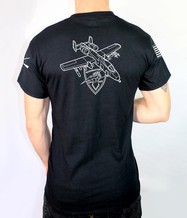 Bushmaster Black Unisex T-Shirt. This shirt is NOT approved for PT. *Free Liaison Pick-up only** NO Free Shipping**