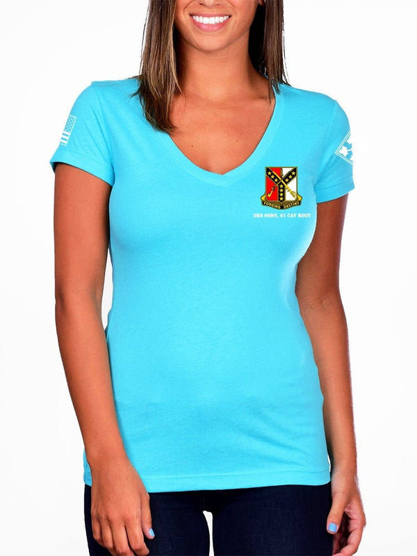 Ladies V-neck Shirts in Multiple Colors . *FREE Liaison Pick-up for orders being sent to Base only*