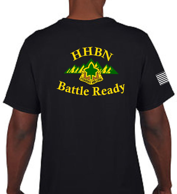 Battle Ready Performance Unisex Black PT Shirt. This shirt is approved for PT *FREE Liaison Pick up only***No Free Shipping**