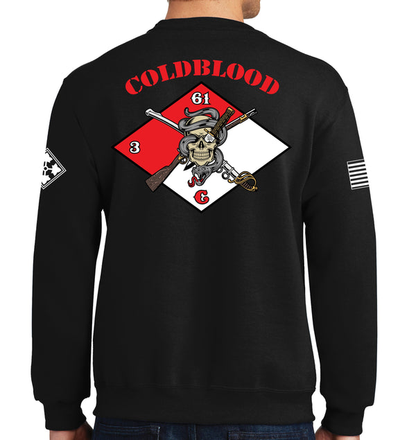 Coldblood Unisex PT Sweatshirt. This is approved and can be worn for PT. ***Free Liaison Pick-up for orders being sent to Base only***