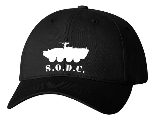 S.O.D.C. 1-41 Baseball Caps/Pre-Curved Visor/Multiple Designs and colors /**Free Shipping is for orders being dropped off to Base Only**