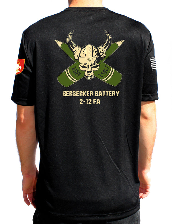 Berserker Black Performance PT Unisex Shirt. This shirt is approved for PT *Free Shipping for Liaison Pick-up orders only*