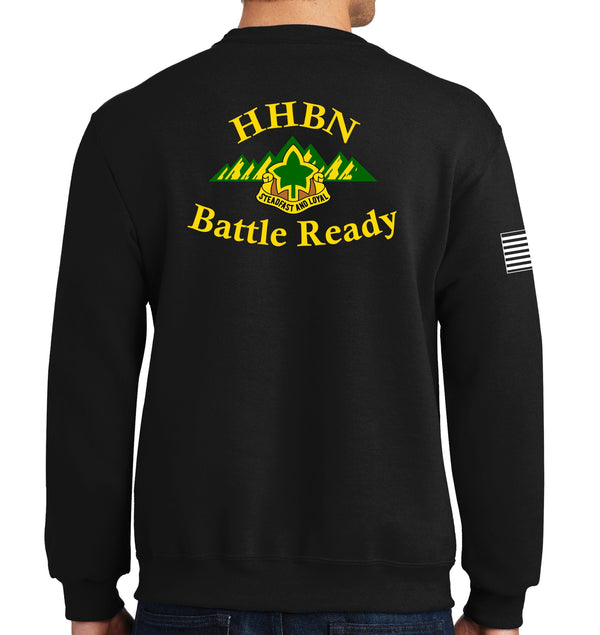 Battle Ready Unisex Black PT Sweatshirt. This shirt is approved for PT *FREE Liaison Pick up only***No Free Shipping**