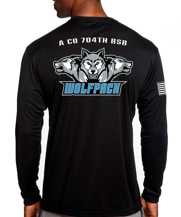 A CO Black Performance Long Sleeve PT Unisex Shirt. This shirt is approved for PT.  ** No Free Shipping- Please Read Description Below**